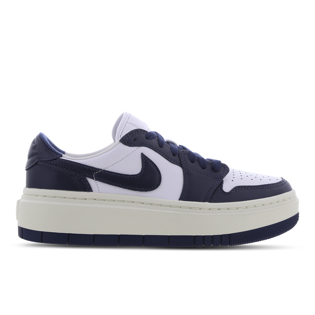 Jordan Wmns Air Jordan 1 Elevate Low, White/Midnight Navy-Sail - DH7004-141