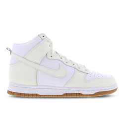Women Shoes - Nike Dunk High - White-Sail-Gum Med Brown