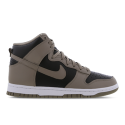 Femme Chaussures - Nike Dunk High - Black-Moon Fossil-Black