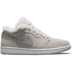 Women Shoes - Jordan 1 Low - College Grey-White-Particle Grey