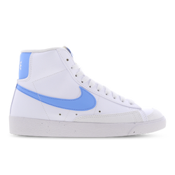 Women Shoes - Nike Blazer Mid - White-University Blue-White