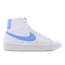 Nike Blazer Mid - Damen Schuhe White-University Blue-White