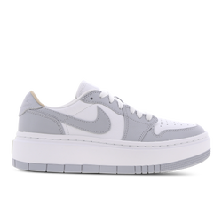 Women Shoes - Jordan Air 1 Elevated Low - White-Wolf Grey-White