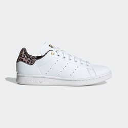 Women Shoes - adidas Stan Smith - White-Wild Brown-Gold Met.