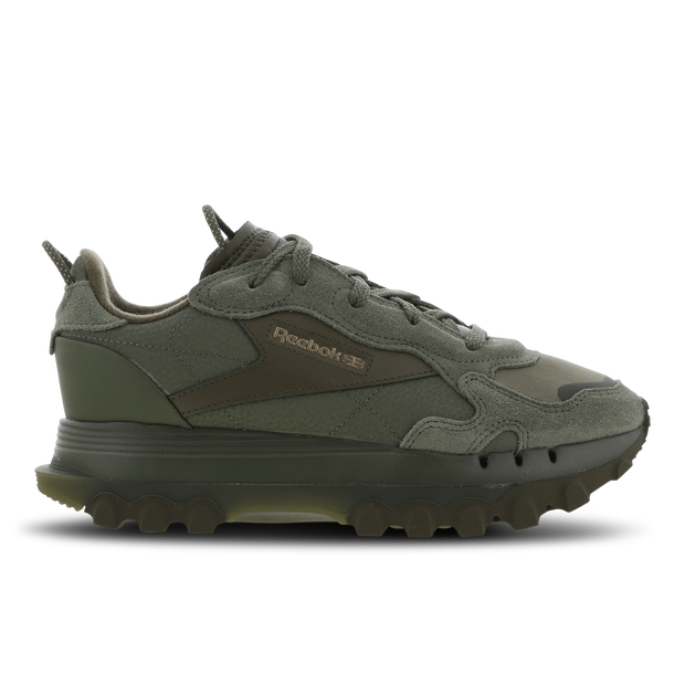 Reebok Classic Leather Cardi - Girls' Preschool Outdoor Boots - Hunter Green / Hunter Green - H00685