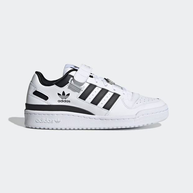 Adidas Originals Forum Low Womens, Ftwwht/Cblack/Ftwwht - GY0751