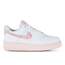 Nike Air Force 1 Low Platform - Women Shoes White-Bleached Coral-Clear