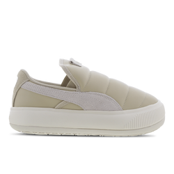 Femme Chaussures - Puma Suede Mayu Slip On - Beige-Beige