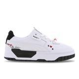 Puma White-Puma Black-Red