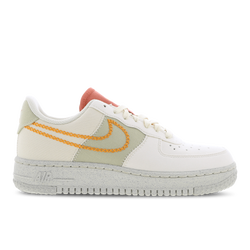 Women Shoes - Nike Air Force 1 Low - Coconut Milk-Light Curry-Olive Aura