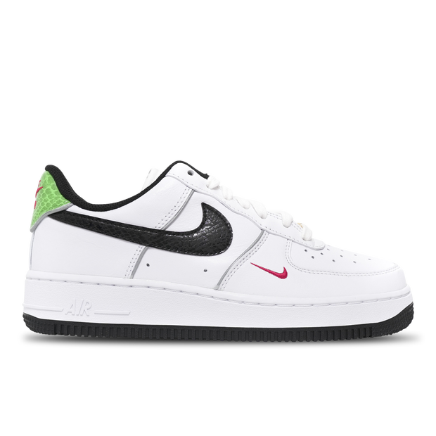 Nike Air Force 1 Low '07 Just Do It Snakeskin White Black (W) - DV1492-101
