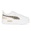 Puma Mayze Wild Leopard - Women Shoes Puma White-Puma Black-Pebble