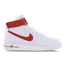 Nike Air Force 1 High - Damen Schuhe White-Cinnabar