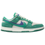 Nike Dunk Low - Women Shoes Sail-Neptune Green-Lapis