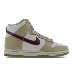 Women Shoes - Nike Dunk High - Lt Bone-Dk Beetroot-Alligator
