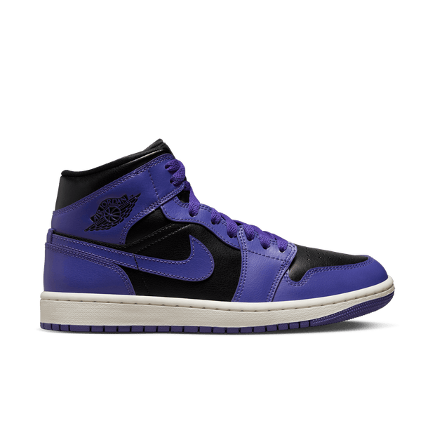 Jordan 1 Mid Purple Black (W) - BQ6472-051