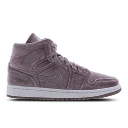 Women Shoes - Jordan 1 Mid - Purple Smoke-Purple Smoke-Whit