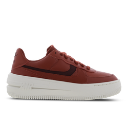 Damen Schuhe - Nike Air Force 1 Platform - Mars Stone-Burgundy Crush-Sail