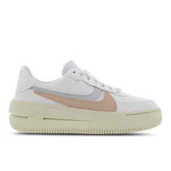 Damen Schuhe - Nike Air Force 1 Platform - Sail-Lt Silver-Shimmer