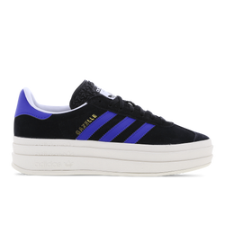Women Shoes - adidas Gazelle Bold - Core Black-Lucid Blue-Gold Met