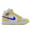 Jordan 1 Mid - Mujer Zapatillas Lemon Wash-Lapis-White