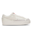 Nike Blazer Low Platform - Women Shoes Sail Grey-Sail Grey