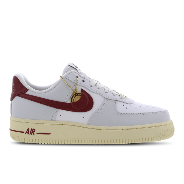 Nike Air Force 1 Low '07 SE Just Do It Photon Dust Team Red (W) - DV7584-001