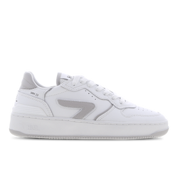Mujer Zapatillas - HUB Smash - White-Neutral Grey-White