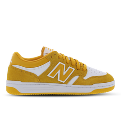 Women Shoes - New Balance 480 - White-White-Varsity Gold