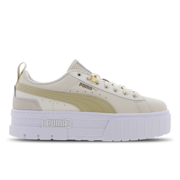 Puma Mayze Femme - Baskets, Blanc - Pointure 40 - Cuir - 39361301