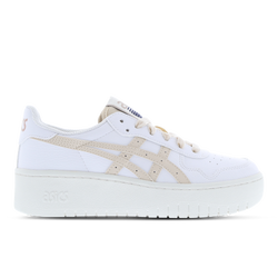 Women Shoes - Asics JAPAN S PLATFORM - White-Mineral Beige