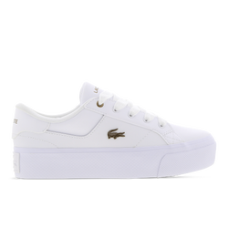 Women Shoes - Lacoste Ziane Plusgrand Platform - White-White