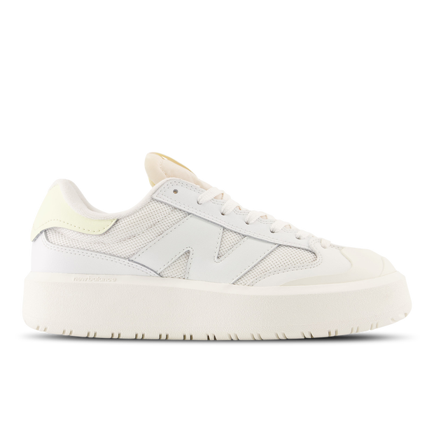 New Balance Unisex CT302 in White/blanc/Yellow/Jaune Suede/Mesh - CT302OF