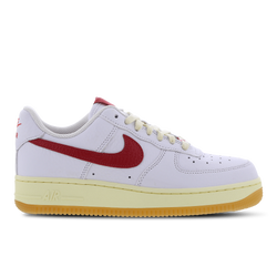 Women Shoes - Nike Air Force 1 Low - White-Gym Red-Alabaster