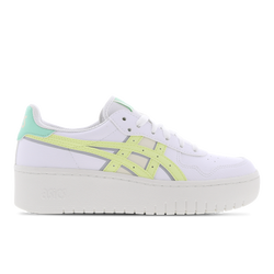 Women Shoes - Asics JAPAN S PLATFORM - White-Huddle Yellow