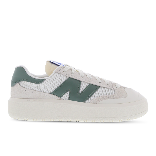 New Balance Men's CT302 in White/blanc/Green/vert/Blue/Bleu Suede/Mesh - CT302RO