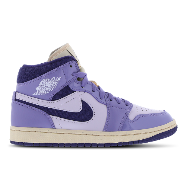 Sapatilhas Air Jordan 1 Mid SE para mulher - Roxo - DZ3745-500
