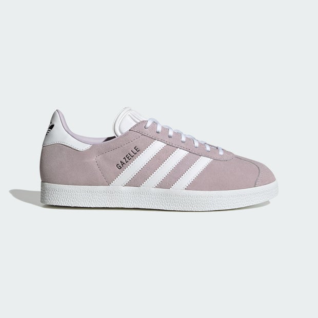 Adidas Women's Gazelle W Sneakers in Silver Dawn/White/Core Black - ID7005