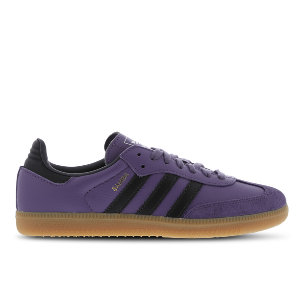 Adidas Women's Samba OG W Sneakers in Shadow Violet/Carbon - IE7012