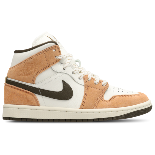Jordan Aj1 Women's Sneakers - White - Size 3.5 - Leather - IQ0306-133
