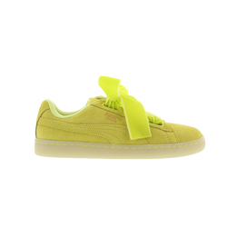 Women Shoes - Puma Suede Heart Reset - Soft Fluo Yellow-Soft Fluo Yellow-Soft Fluo Yellow