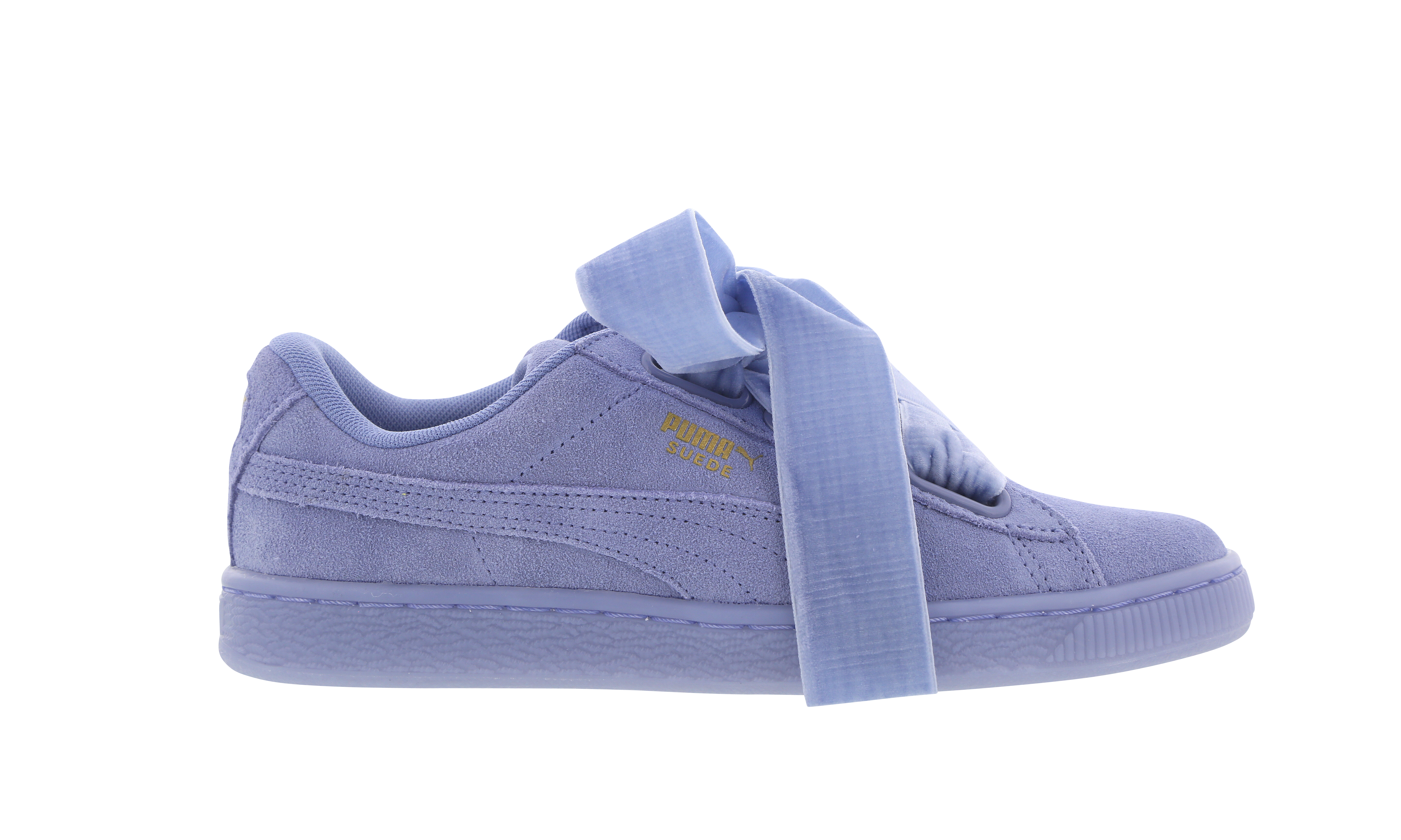 puma suede heart reset lavender
