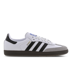 Mujer Zapatillas - adidas Samba OG - White-Core Black-Clear Granite