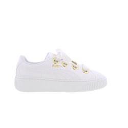Donna Scarpe - Puma Kiss Patent - White-White-White