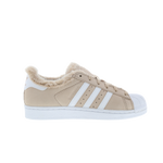 Dust Pearl-Ftwr Wht-Dust Pearl- C+ADI SUPERSTAR FUR DST PNK/WHT/DST PNK