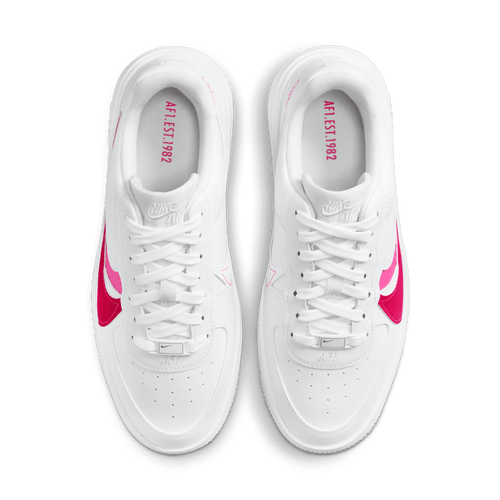 Nike air force 1 womens white platform best sale