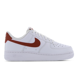 Women Shoes - Nike Air Force 1 Low - White-Rugged Orange