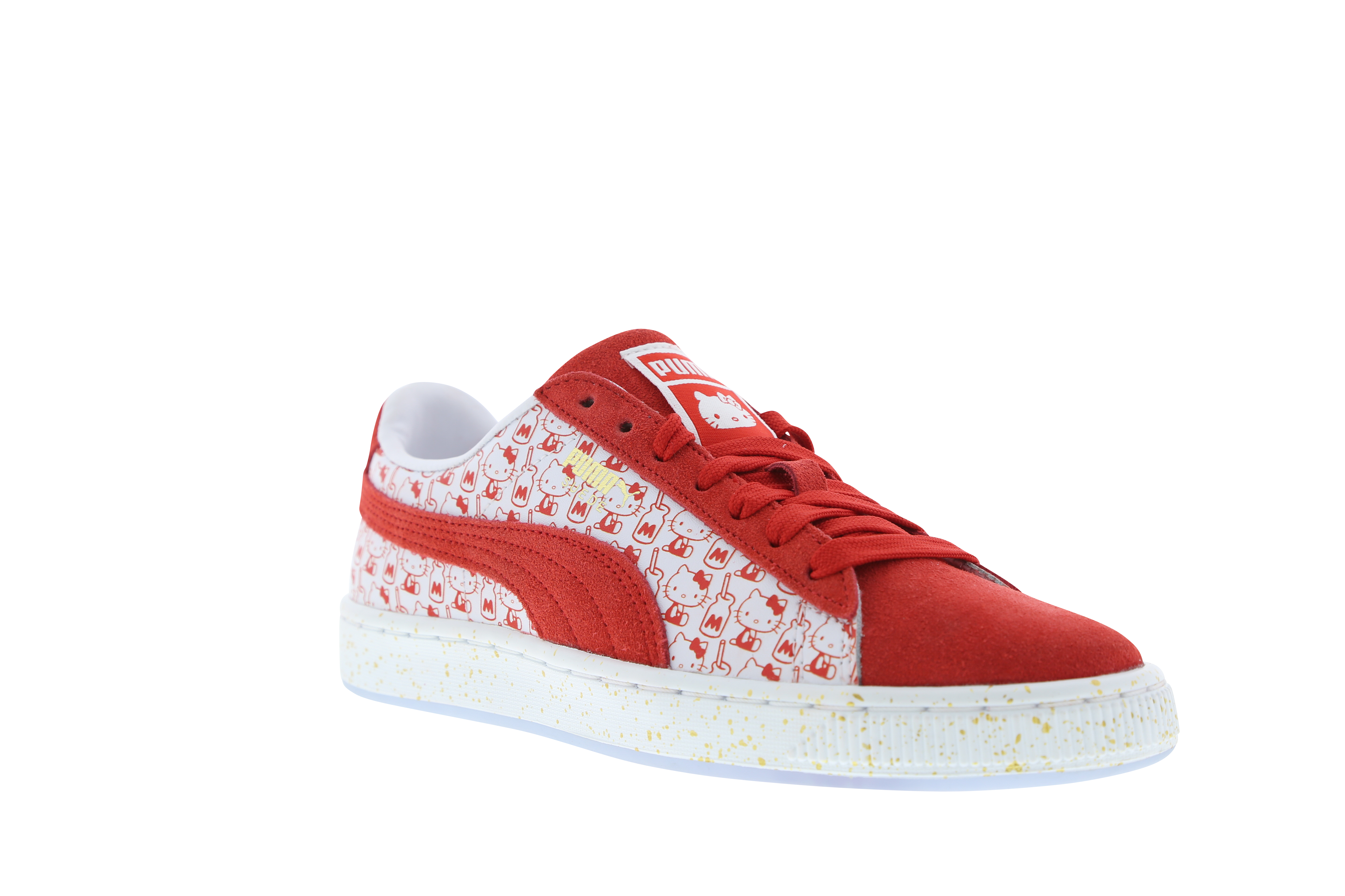 puma suede femme rouge