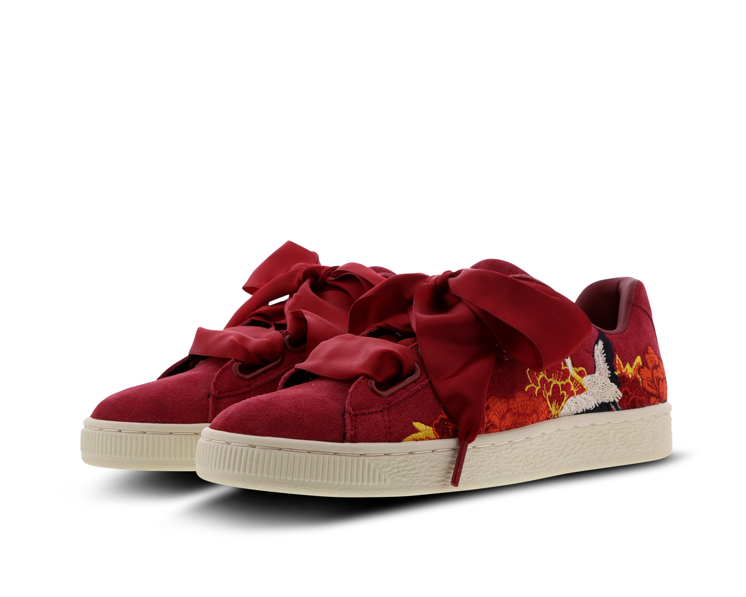 puma suede heart kimono