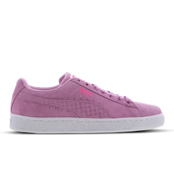 Women Shoes - Puma Suede - Pink-Pink-White